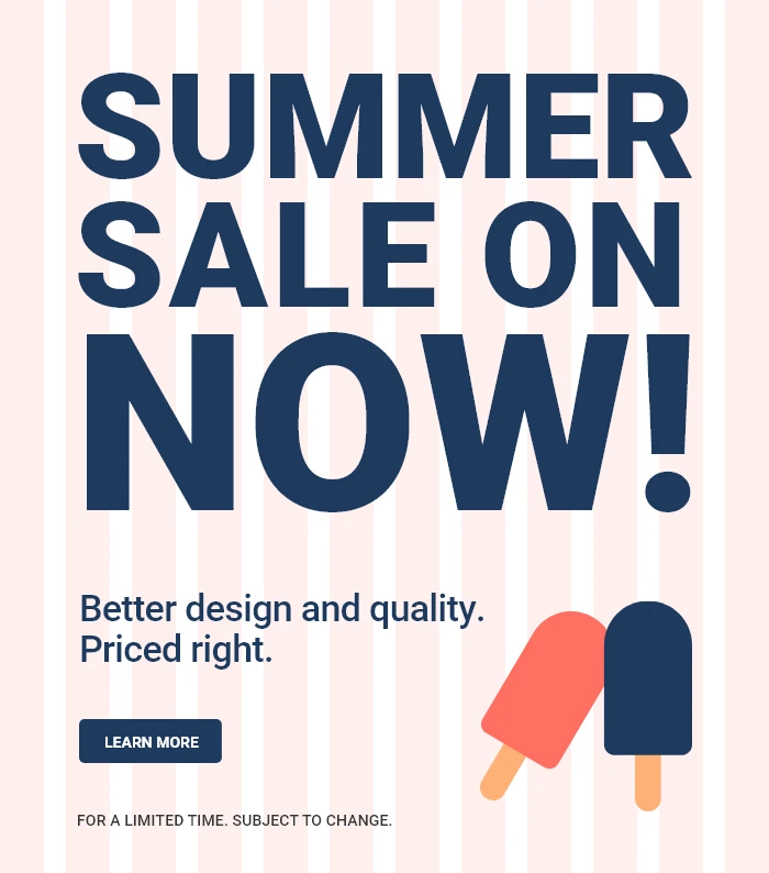 Summer Sale On Now