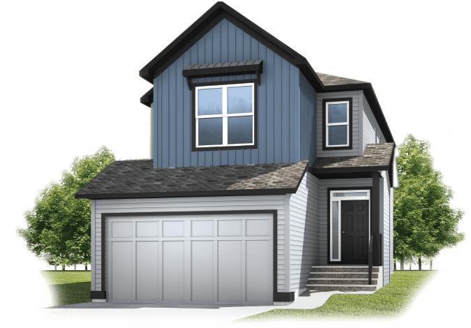 New Calgary Single Family Home Sereno in Shawnee Park, located at 248 Cornerbrook Common NE Built By Cardel Homes Calgary