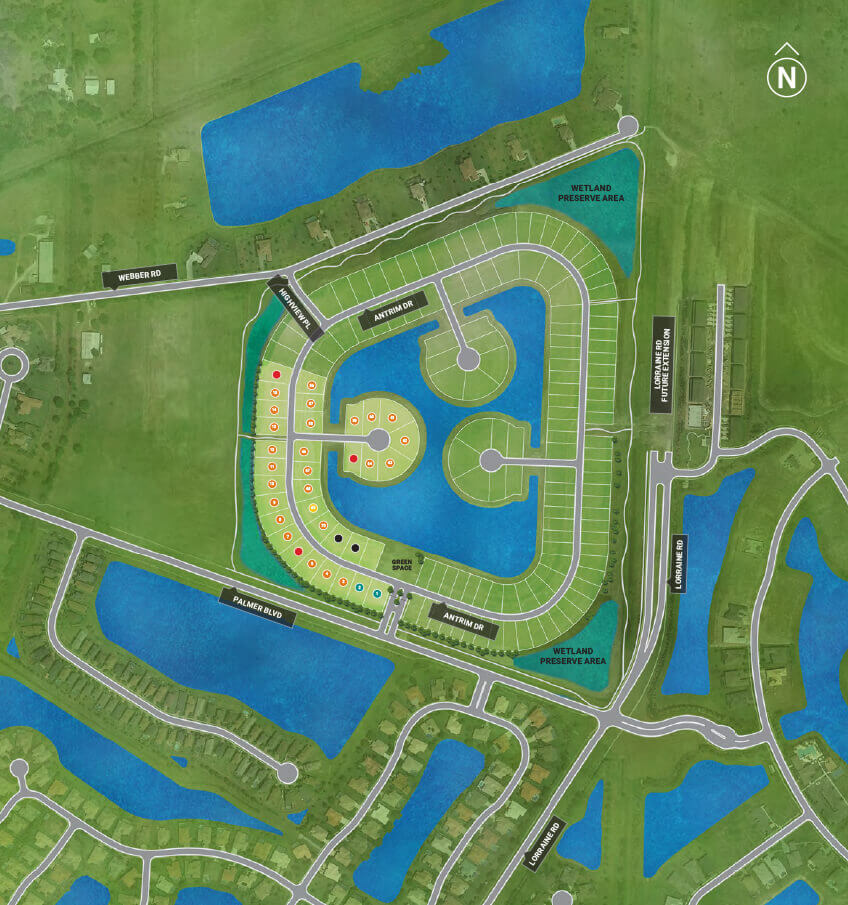 Lot Maps Cardel Homes