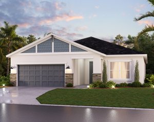 Cypress-Craftsman Elevation - 2,014 sqft, 4 Bedroom, 2-3 Bathroom - Cardel Homes Tampa