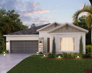 Hawthorne-Craftsman Elevation - 2,534 sqft, 4-5 Bedroom, 3 Bathroom - Cardel Homes Tampa