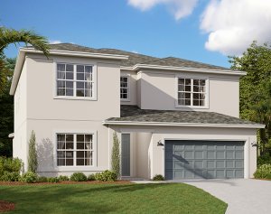 Magnolia-Traditional Elevation - 3,220 sqft, 5-6 Bedroom, 3.5 Bathroom - Cardel Homes Tampa