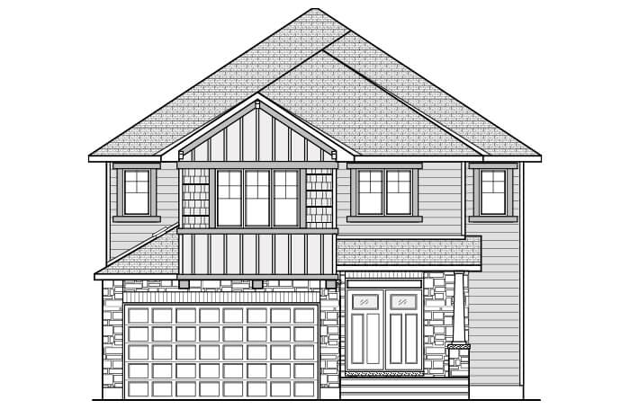 New Ottawa Single Family Home Quick Possession Bristol in Richardson Ridge in Kanata, located at 271 Ketchikan Crescent (Lot 7) Built By Cardel Homes 