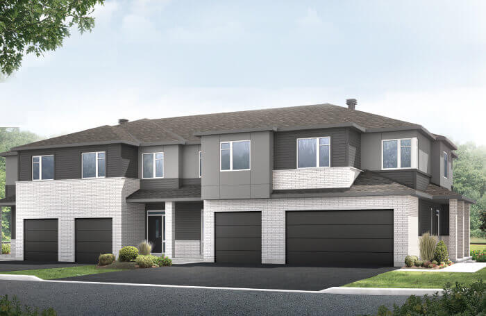 New Ottawa Single Family Home Quick Possession Balsa Townhome in EdenWylde, located at 682 Taliesin Crescent, Stittsville (Unit 1391) Built By Cardel Homes 