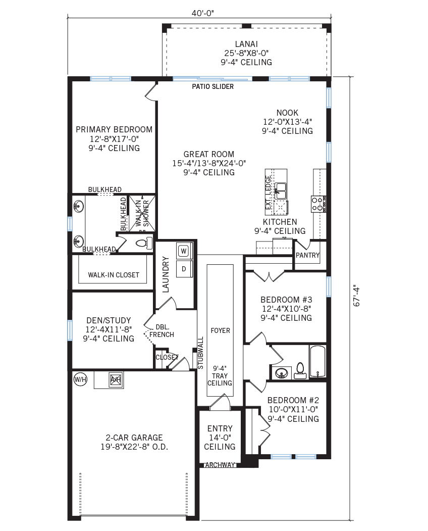 The Brighton home main floor quick possession in Waterset, located at 6284 Roadstead Ct, Apollo Beach, FL 33572 (Lot 33) Tampa Built By Cardel Homes