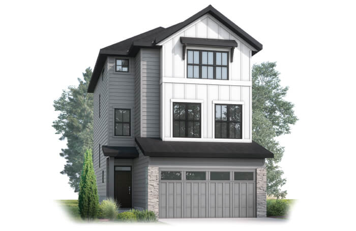 New Calgary Single Family Home Quick Possession Fraser in Shawnee Park, located at 33 Shawnee Green SW Built By Cardel Homes 