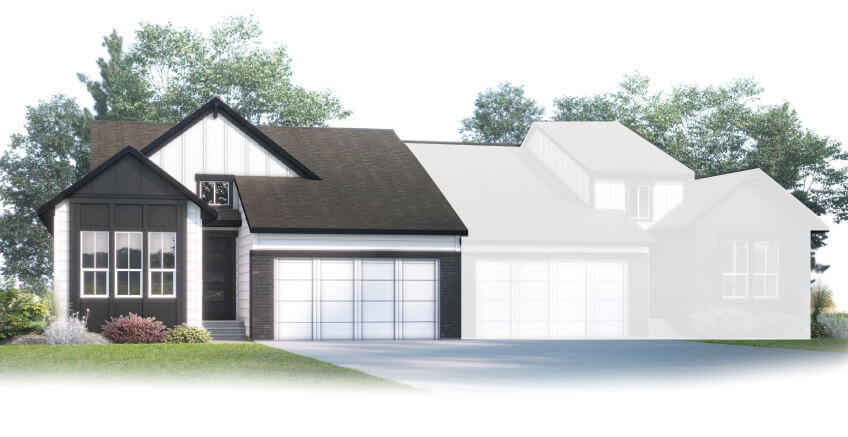 New Calgary Single Family Home Ponderosa in Shawnee Park, located at 8223 S Queen St, Littleton Built By Cardel Homes Calgary