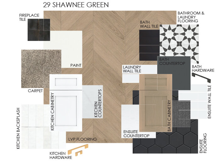 29 Shawnee Green Color Scheme