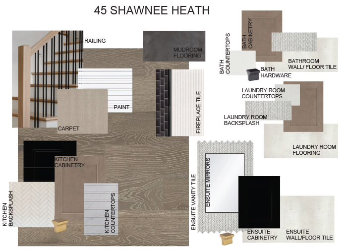 45 Shawnee Green Color Scheme