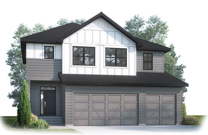 New Calgary Single Family Home Quick Possession Michener in Shawnee Park, located at 710 Shawnee Terrace SW Built By Cardel Homes Calgary