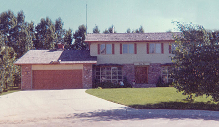 First Cardel home 1973
