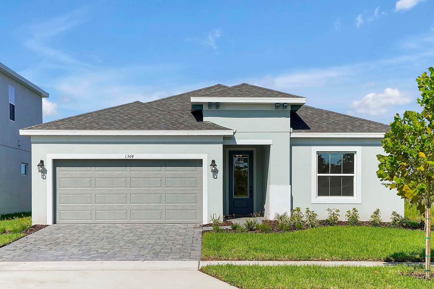New Tampa Single Family Home Quick Possession Juniper in Prairie Oaks, located at 1364 Silo Drive, St. Cloud, FL Built By Cardel Homes 