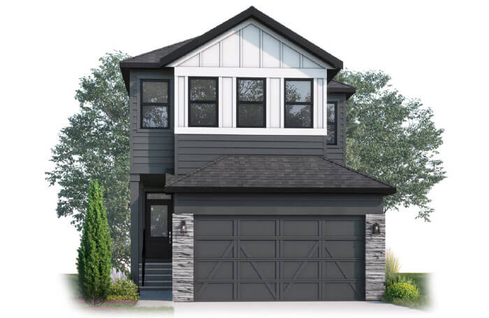 New Calgary Single Family Home Aspire in Shawnee Park, located at 120 Mallard Grove SE Built By Cardel Homes Calgary