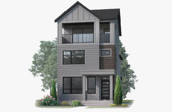 New Calgary Single Family Home Quick Possession Apex in , located at 141 Treeline Ave SW Built By Cardel Homes Calgary