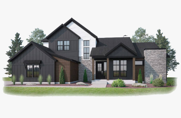 New Calgary Single Family Home Serenity in Shawnee Park, located at 8649 Carneros Court Built By Cardel Homes Calgary