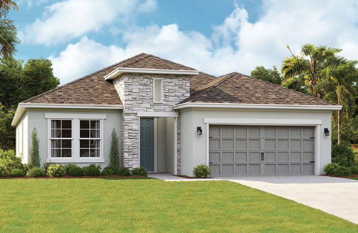New Tampa Single Family Home Quick Possession Southampton in North River Ranch, located at 11839 Richmond Trail, Parrish, FL (Lot 104 Block 1) Built By Cardel Homes 
