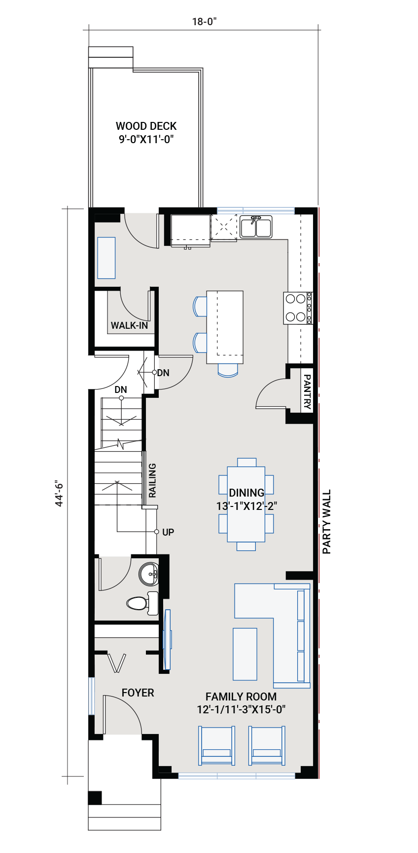 Midtown 2 move in ready home in Silverton community in SW Calgary, AB, Cardel Homes built