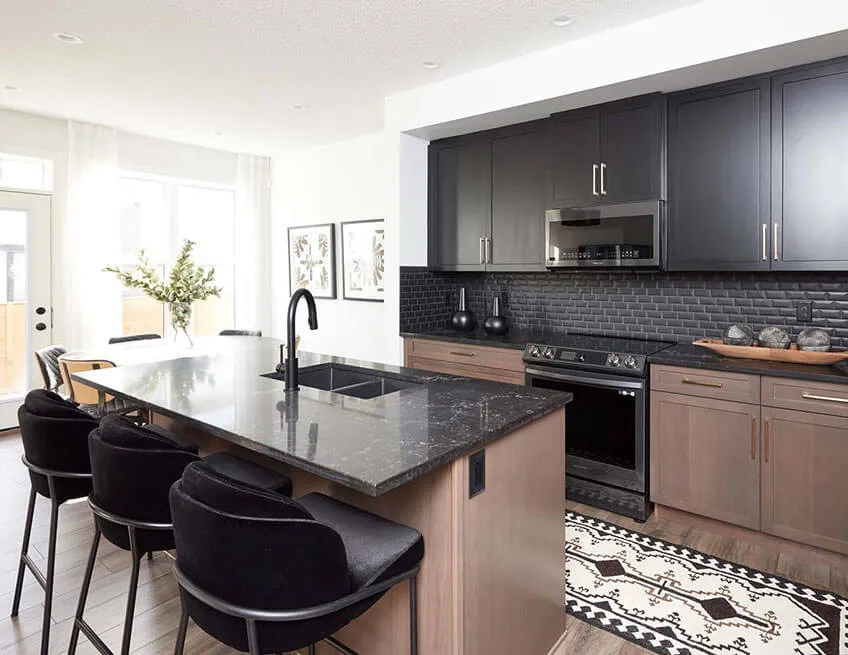 Artisan 1 show home exterior in Savanna Calgary