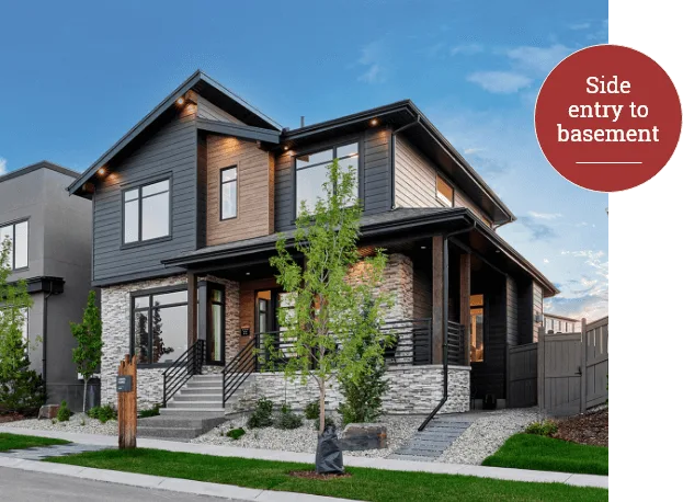 79 Alpine Green with side entry to basement suite