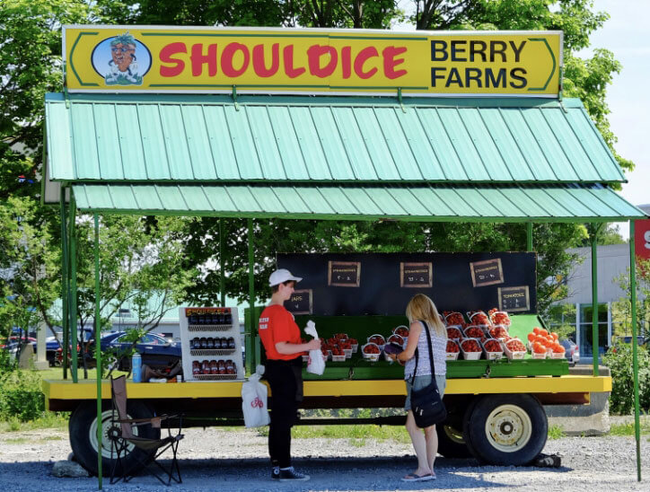 Fruit stand