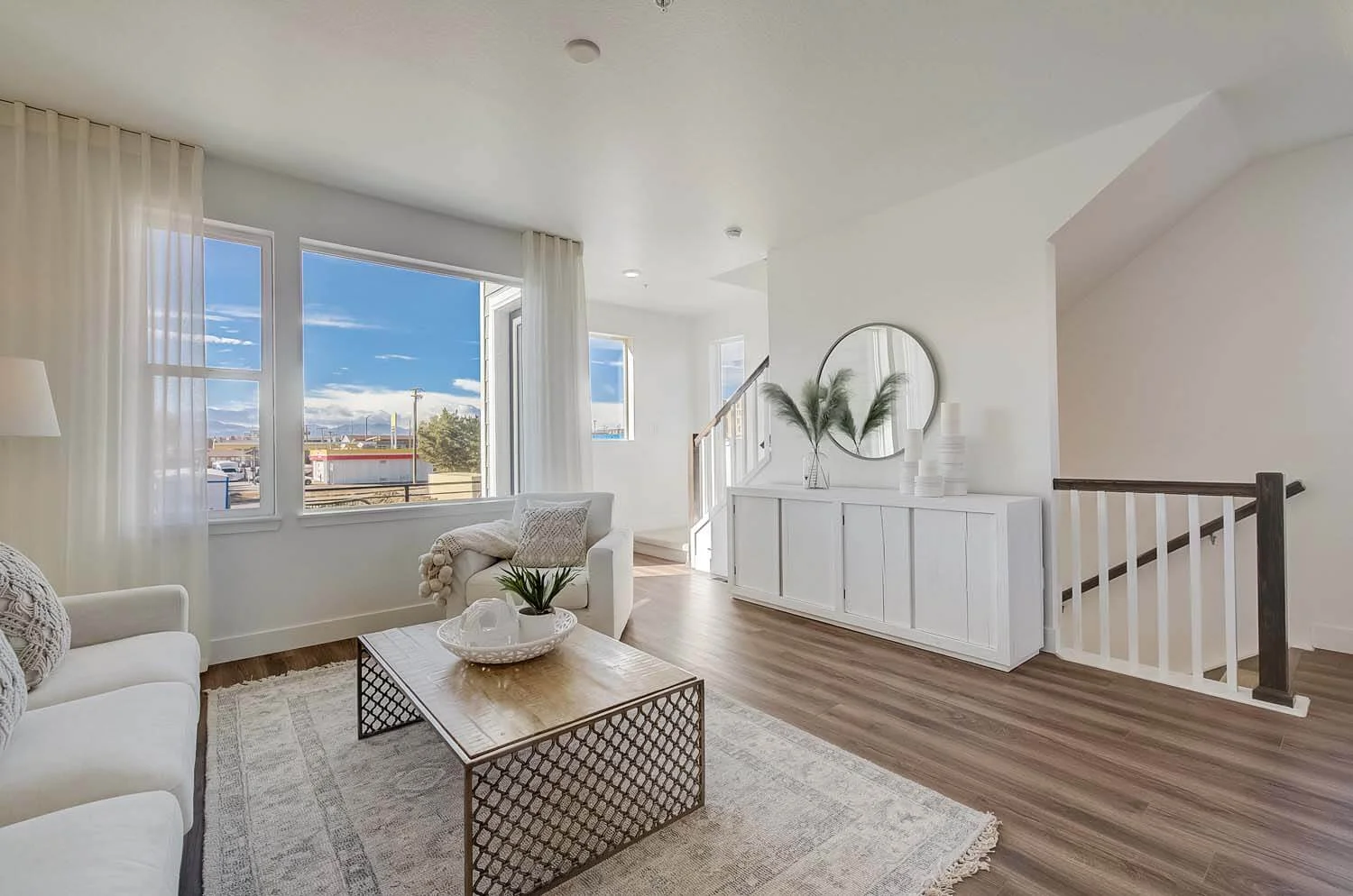 Preston model home exterior view