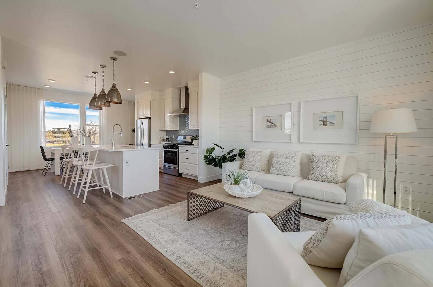 Preston model home interior view 5