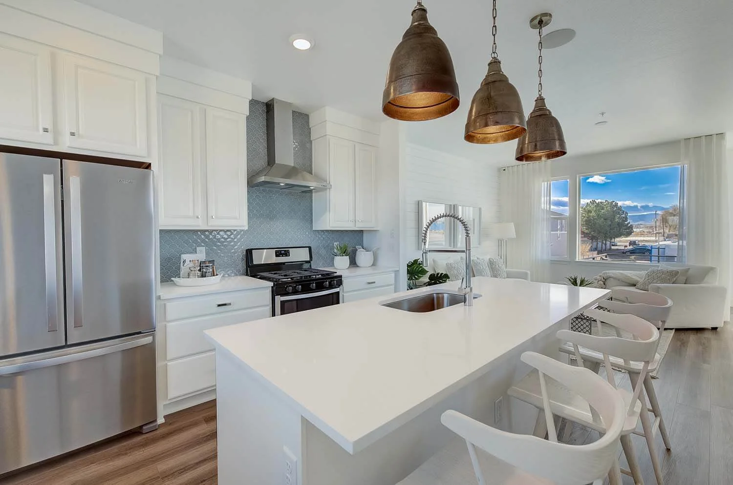 Preston model home interior view 3