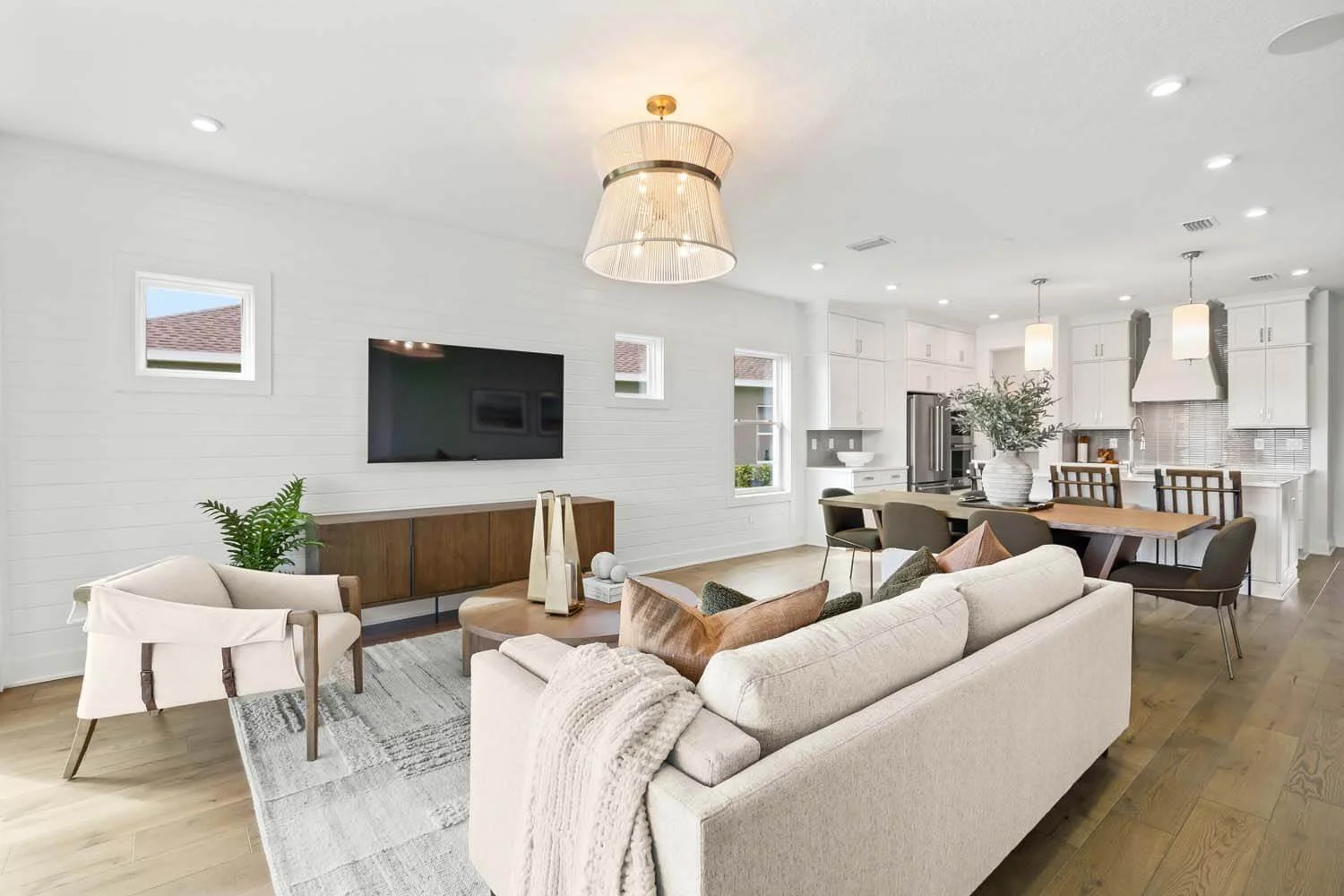 Southampton model home living area