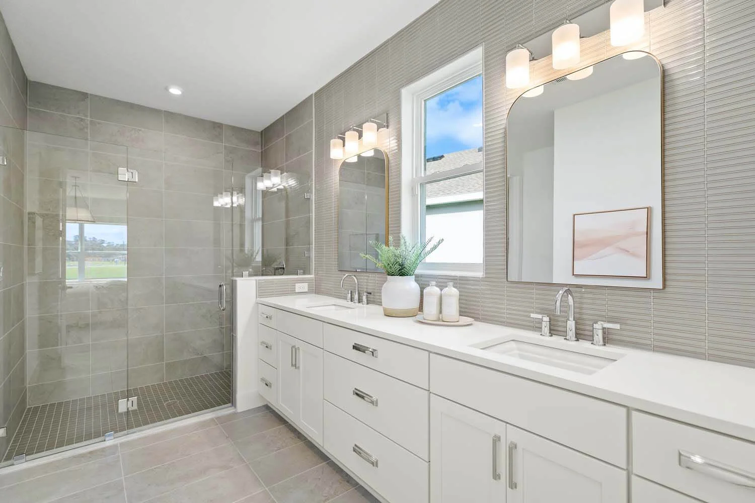 Southampton model home bedroom