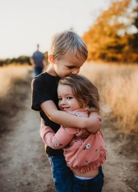 Boy and girl hugging - Ironwood Ottawa Ontario