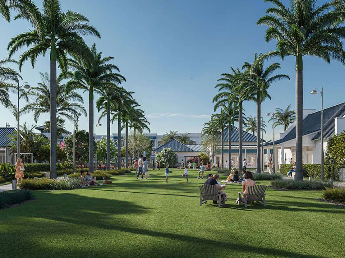 Event lawn during daytime