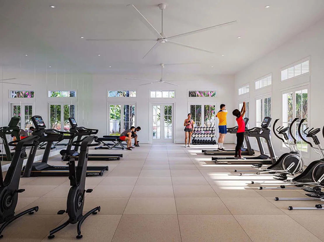 Fitness Center equipment area