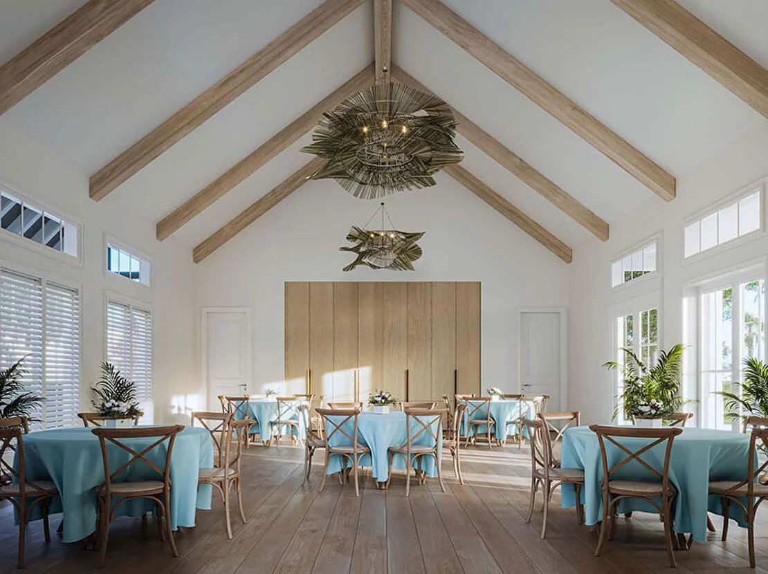 Meeting hall interior