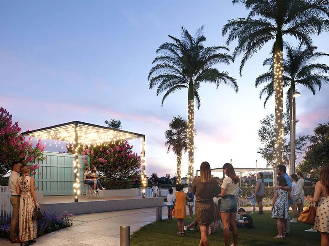 Garden Club stage area