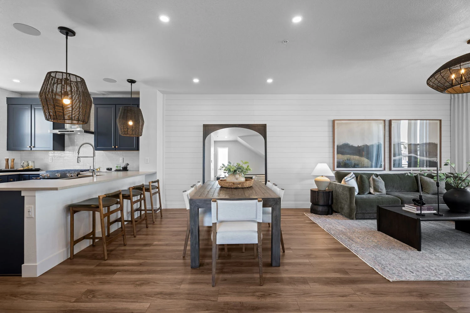 Kennedy model home interior view 1