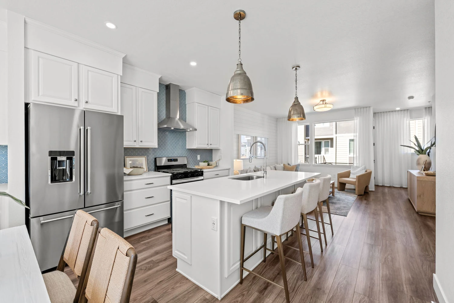 Preston model home interior view 3