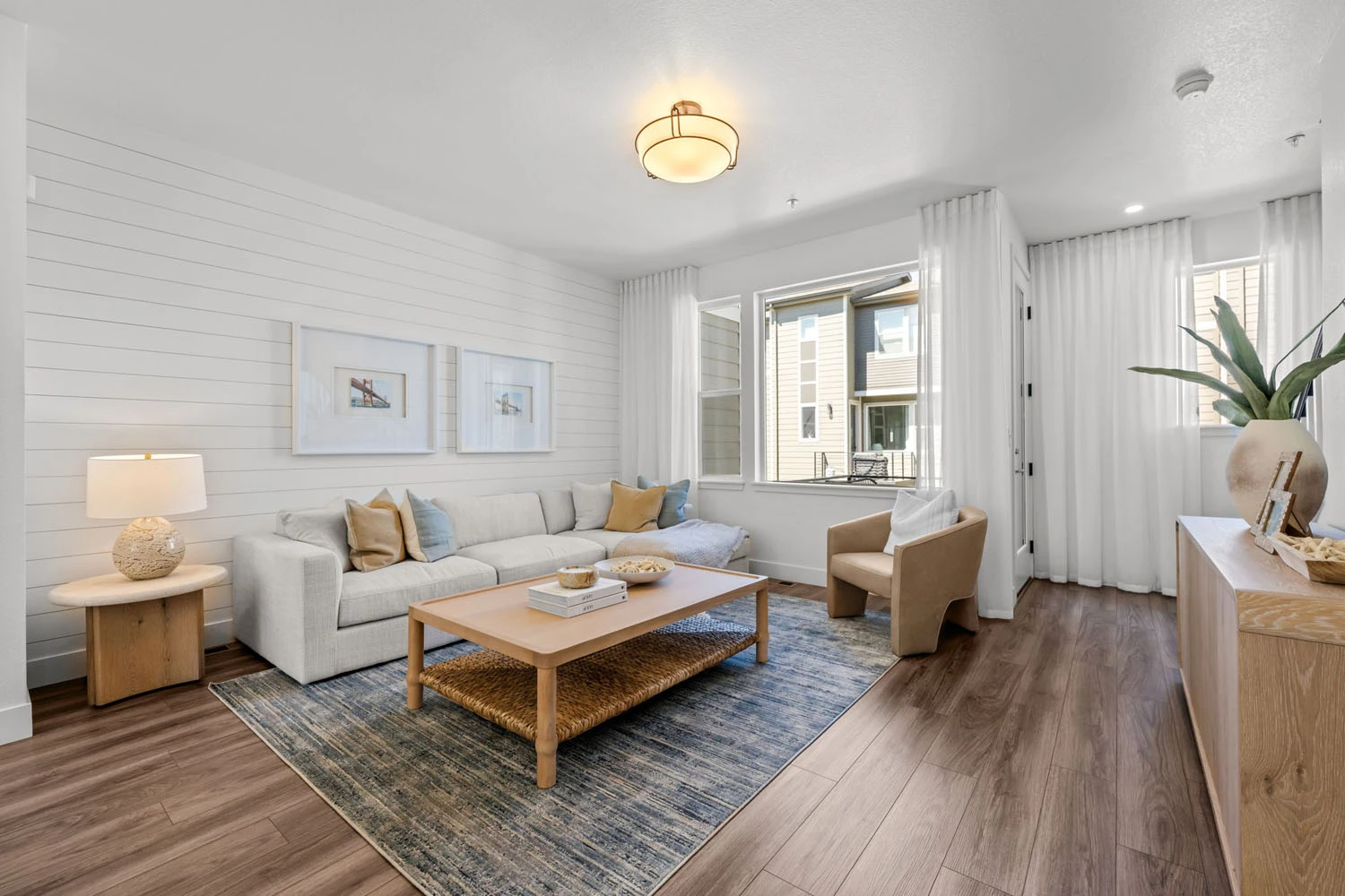 Preston model home interior view 5