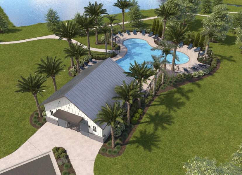 Southwind community aerial view