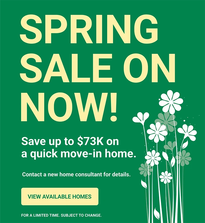 Save up to $73K on a quick move-in home