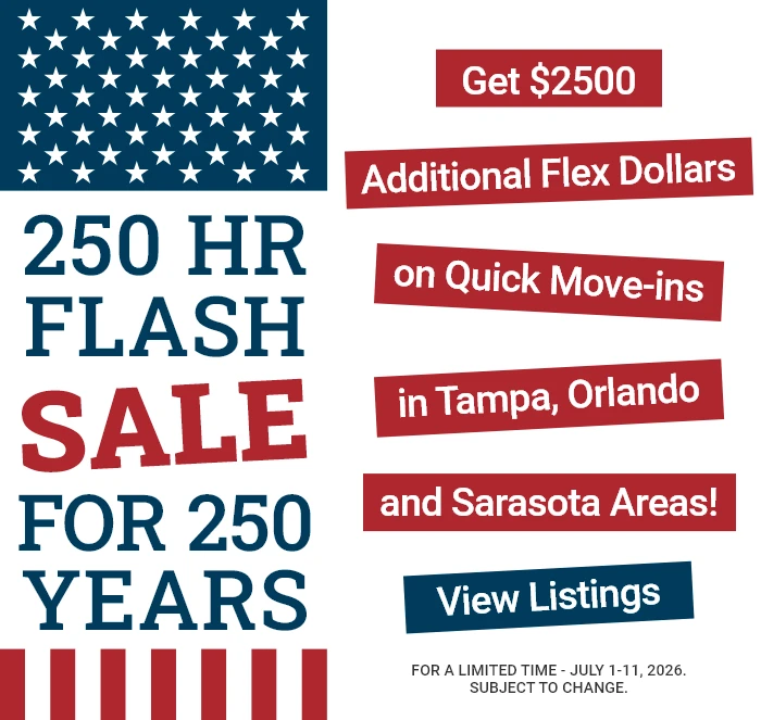 Limited-time savings on quick move-in homes.