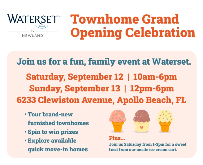 Waterset Townhome Grand Opening Celebration