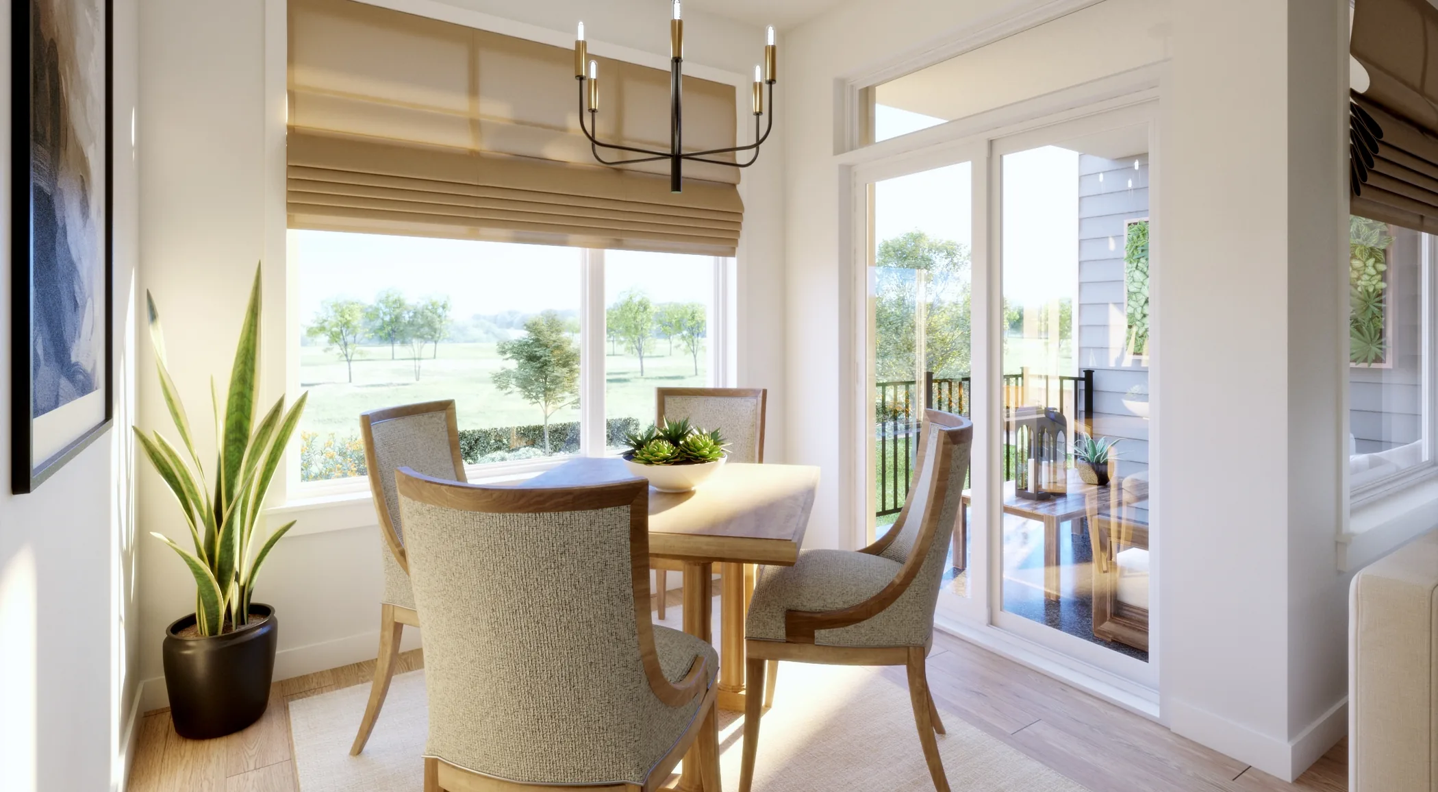 Azure Terrace Town - dining area