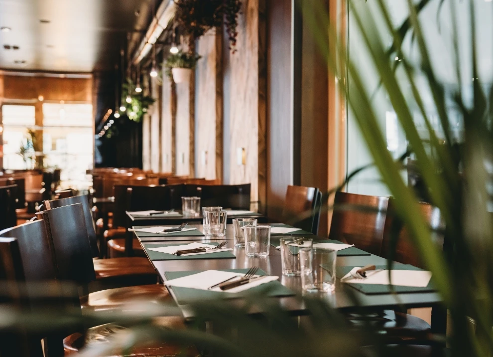modern restaurant interior
