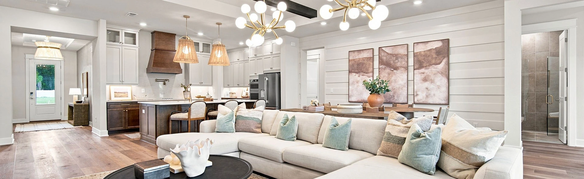 Waverly model home interior