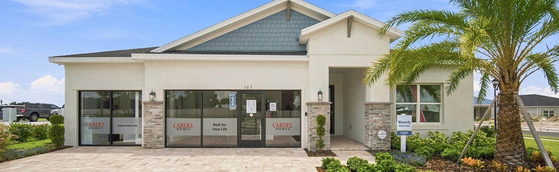 Waverly model home exterior